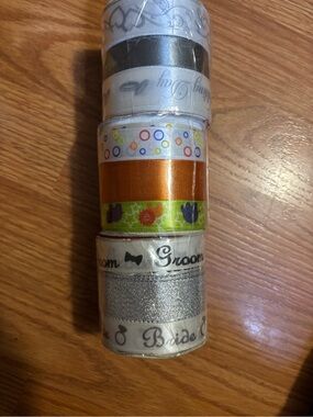 New singer roll of 9 Assorted Decorative Ribbon Bundle -